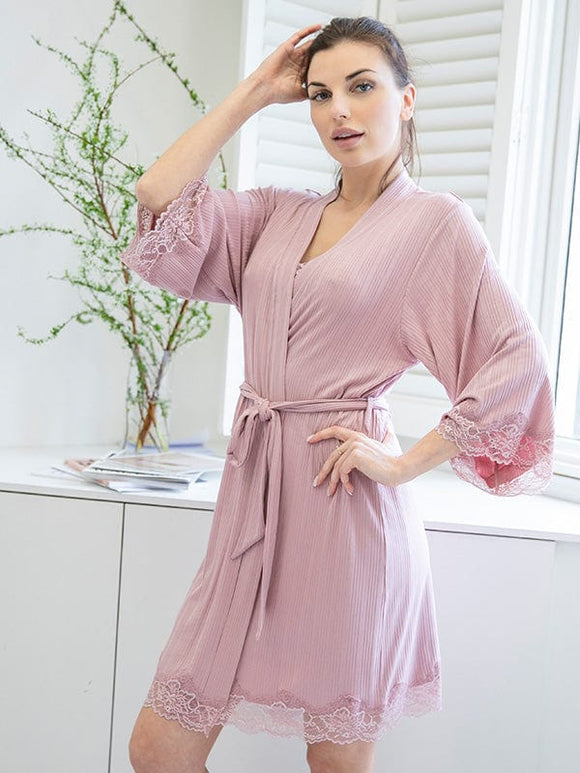 wholesale cotton robe sets